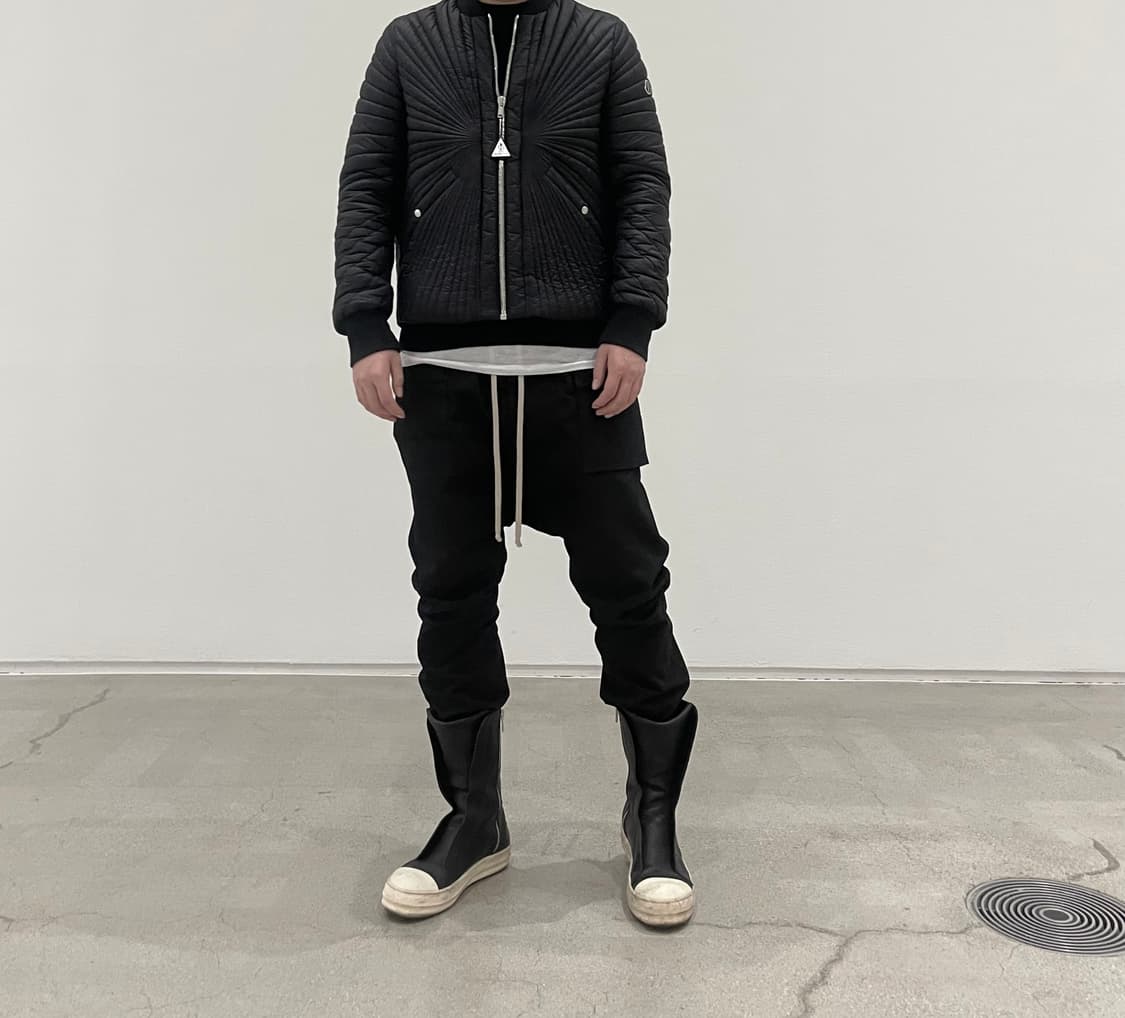 릭오웬스 15FW 롱라몬즈 부츠 블랙 LVBP 상품이미지9