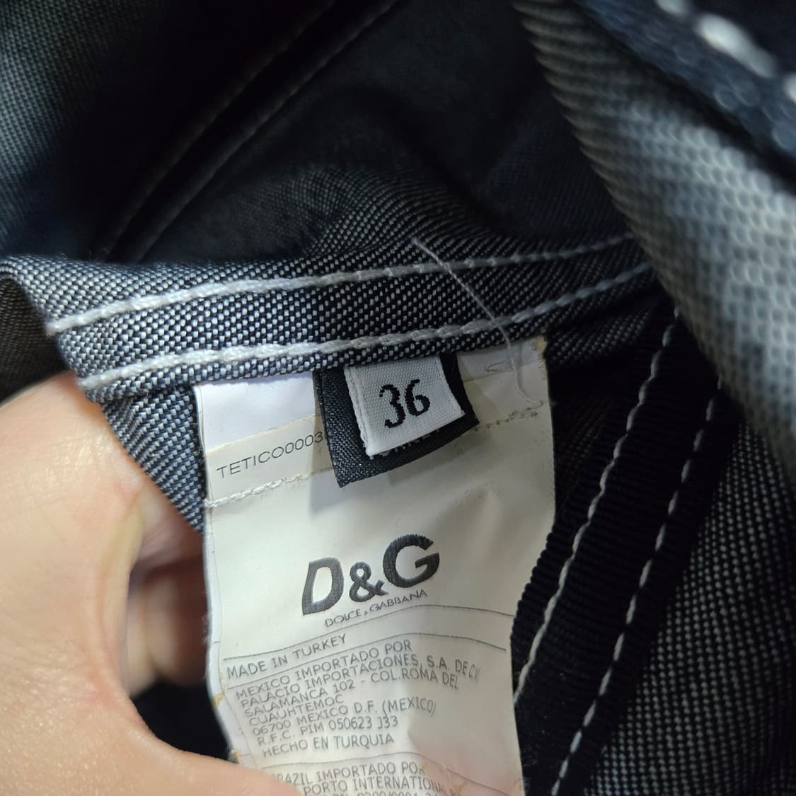 돌체앤가바나 레이스업 데님 자켓  상품이미지8