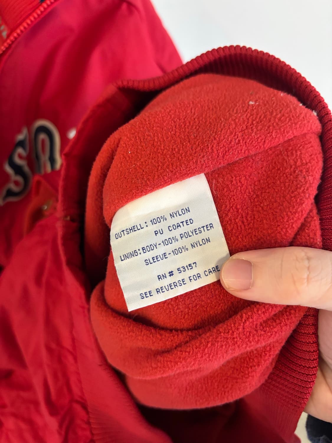 마제스틱 보스턴 레드삭스 야구 점퍼 상품이미지5