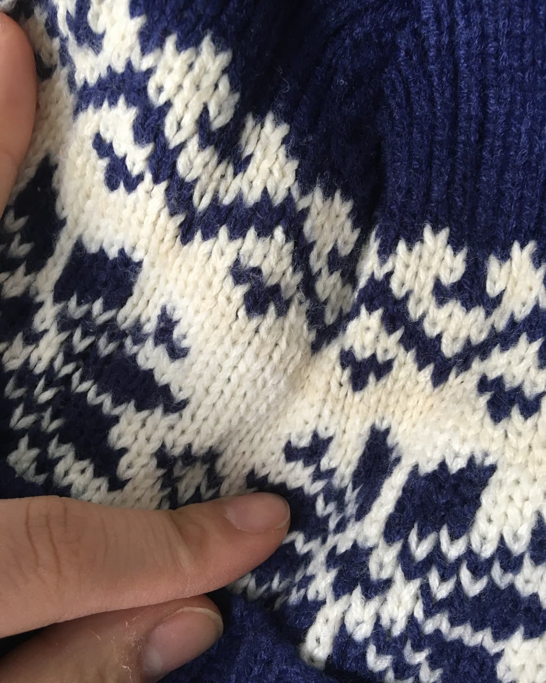 pom snow pattern beanie 상품이미지4