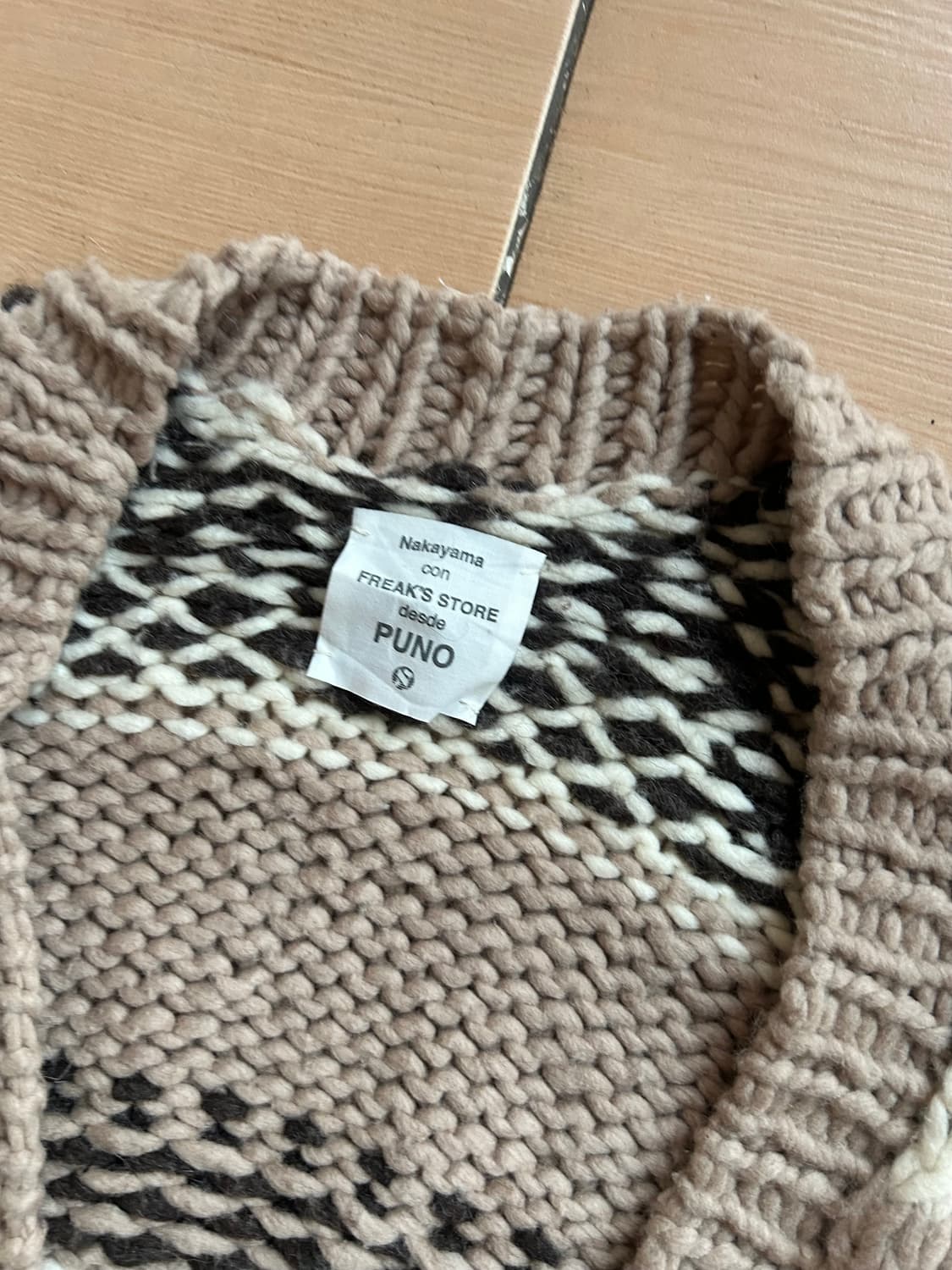 프릭스스토어 X 나카야마 코위찬가디건 상품이미지3