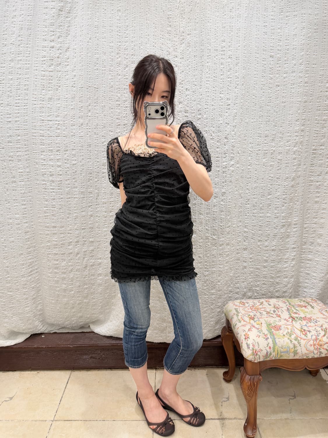 Dot mesh mini ops 상품이미지2