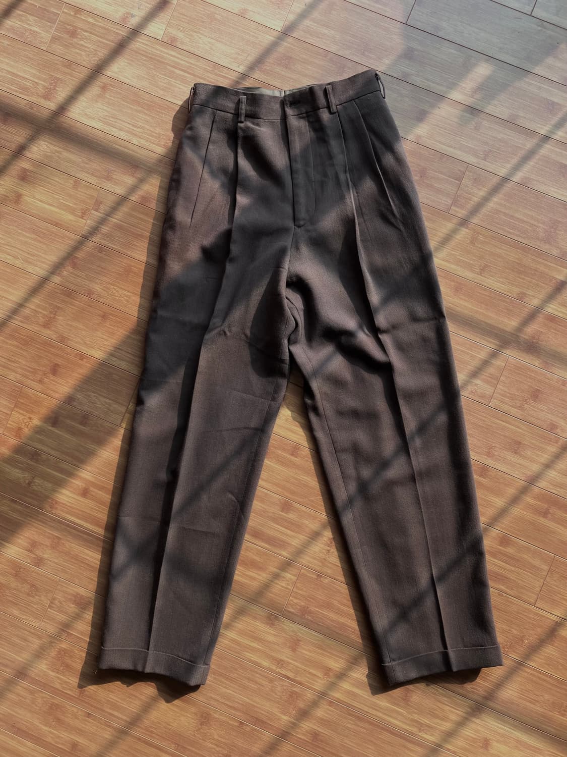 브라운 트라우저 상품이미지2