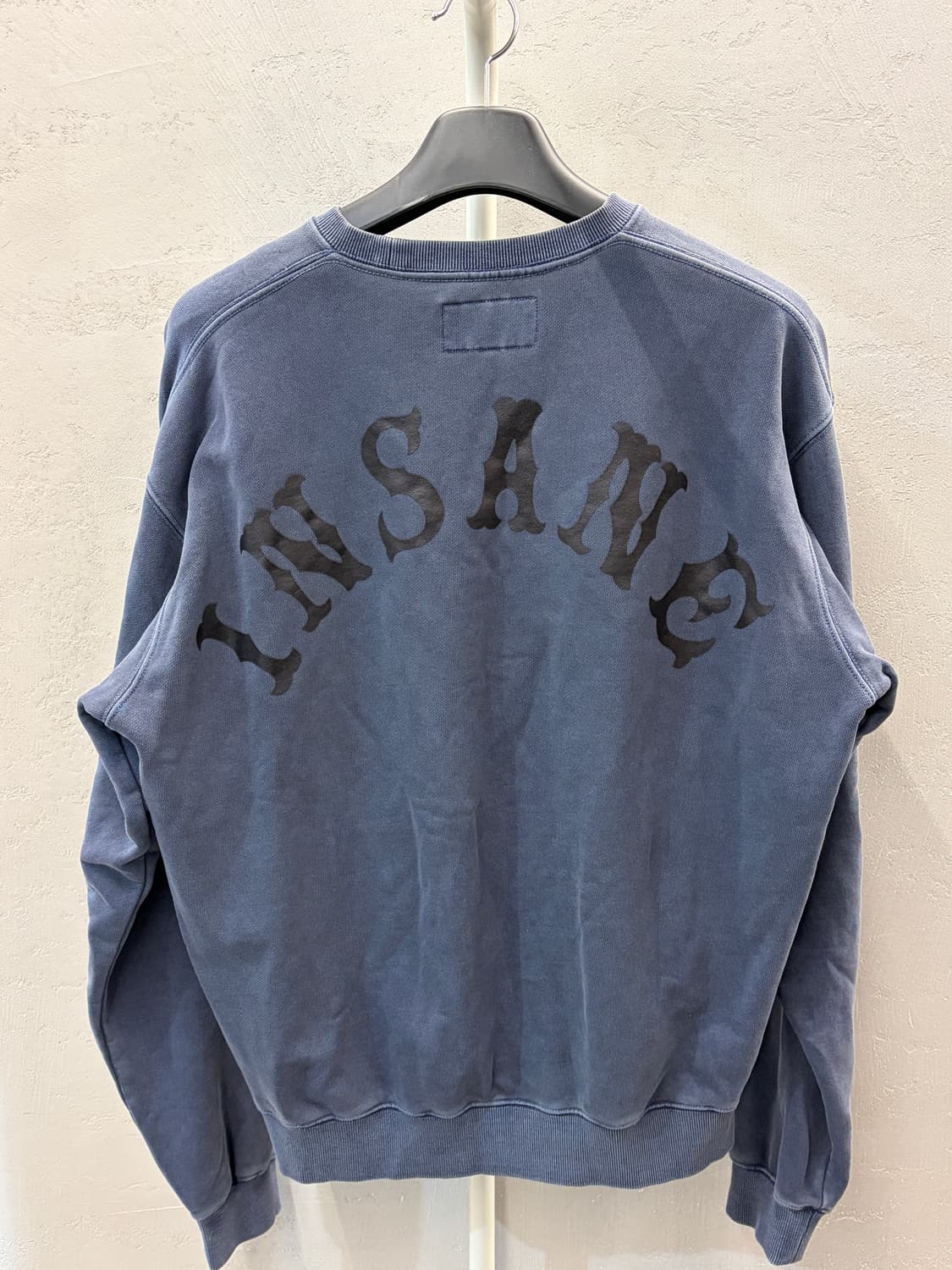 INSANE GARAGE 블루 맨투맨 티셔츠 1 상품이미지6