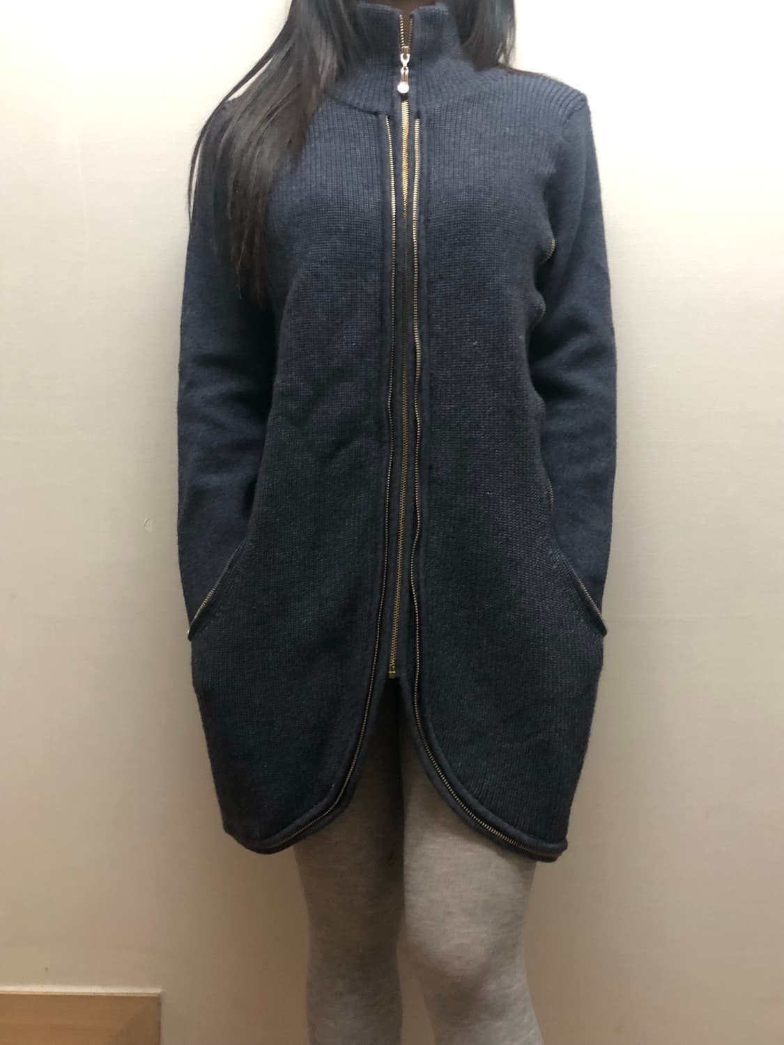 빈티지 그레이 펑크 원피스 상품이미지3