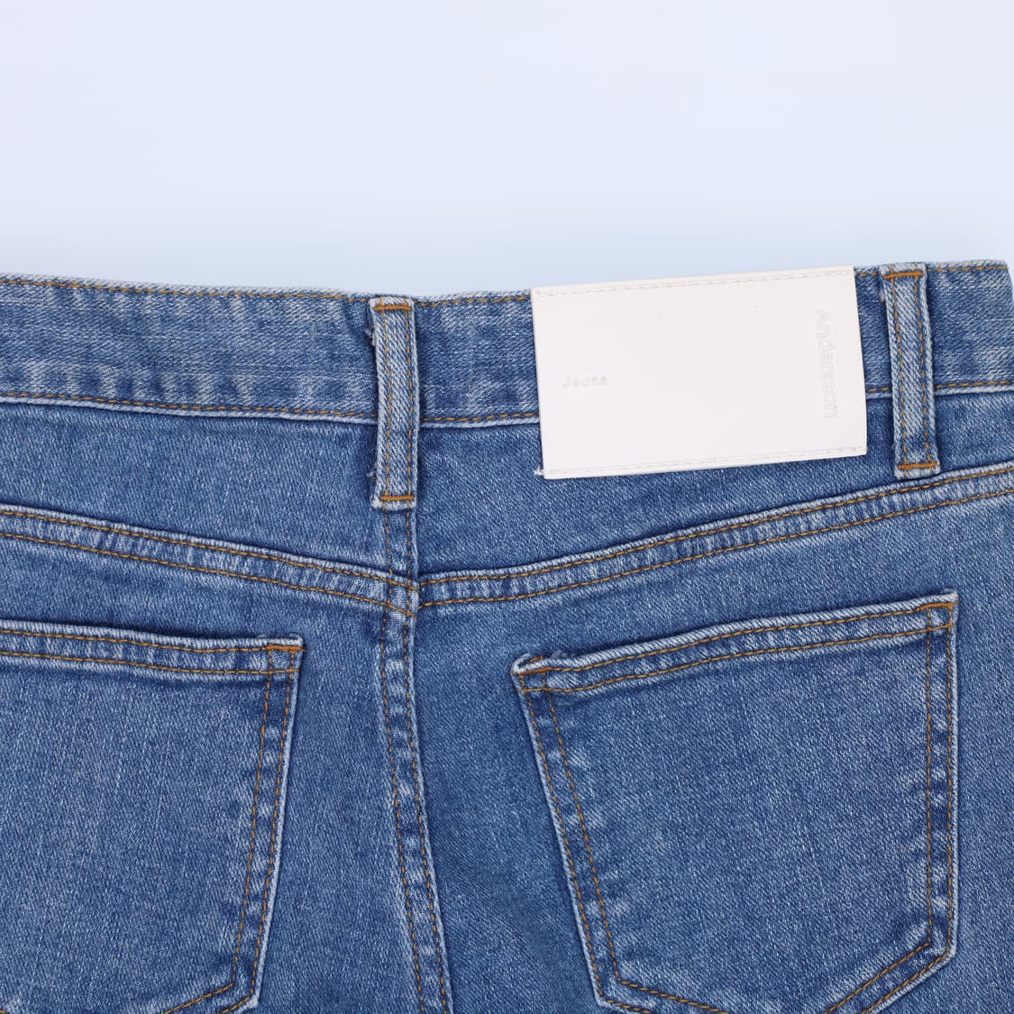 [M] 앤더슨벨 여성 트임부츠컷 데님팬츠 1205HR2 상품이미지3