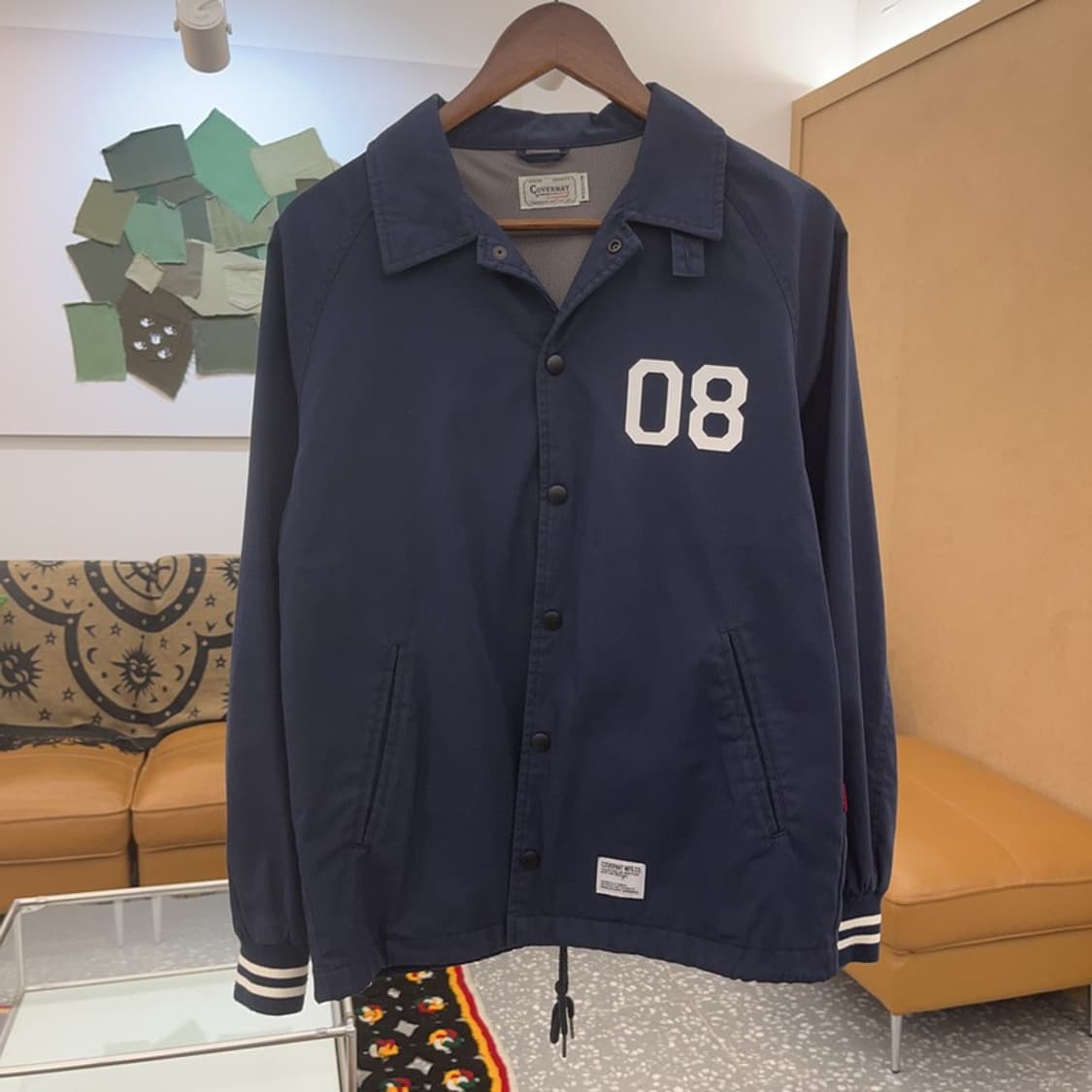 커버낫 올드스쿨 레트로 빈티지 바시티 자켓 M C07695 상품이미지3