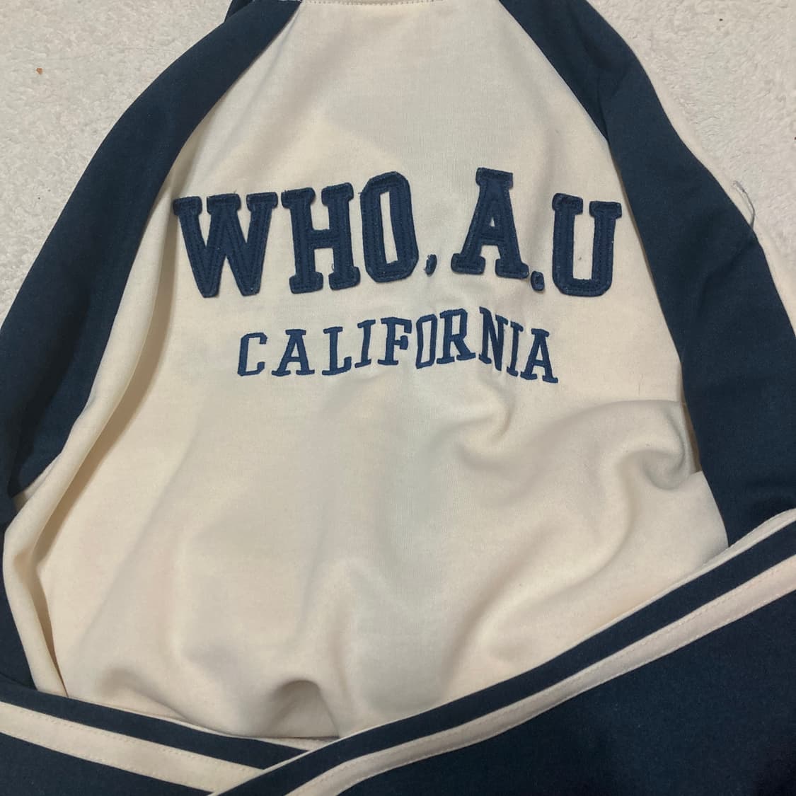 후아유 단가라 집업 M 상품이미지2