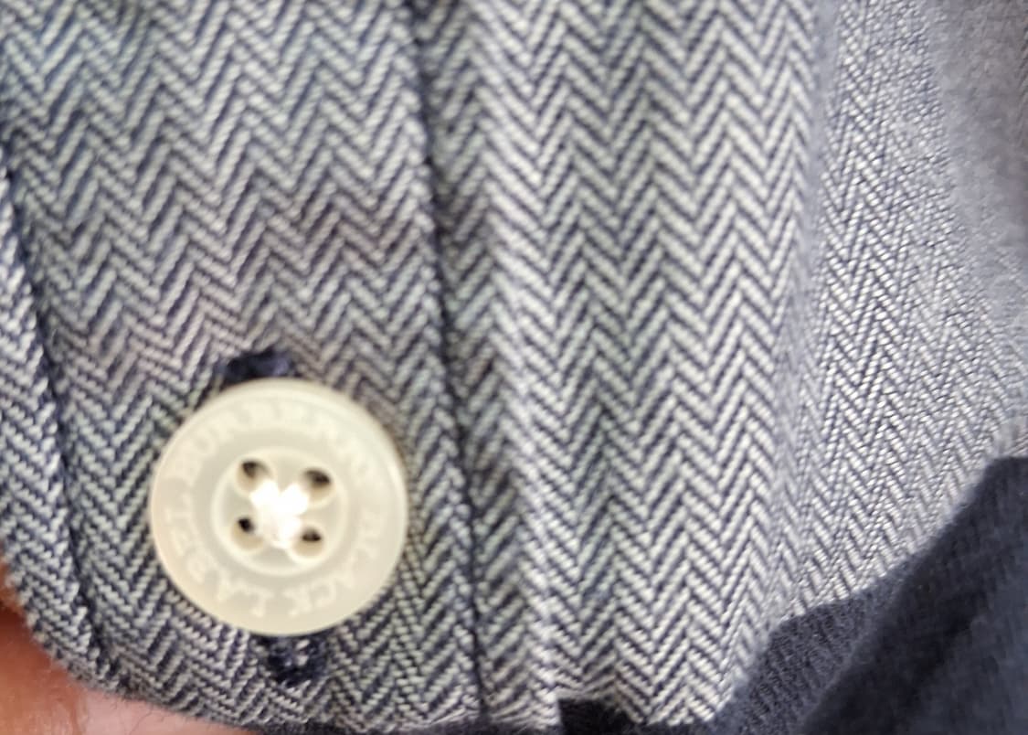 버버리 블랙라벨 체크 셔츠4/남성M# 상품이미지4