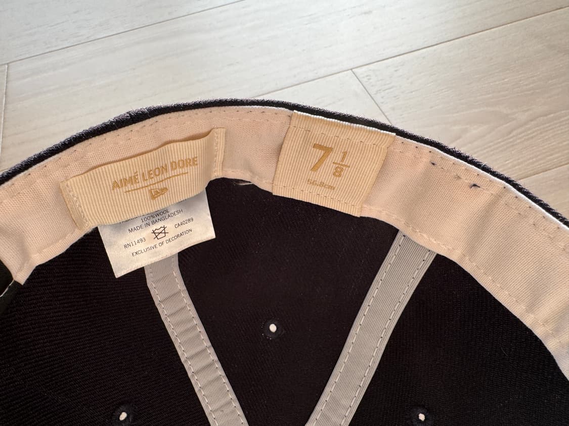 [7 1/8(56.8cm)] 에임레온도르 뉴에라 양키즈 네이비 상품이미지5