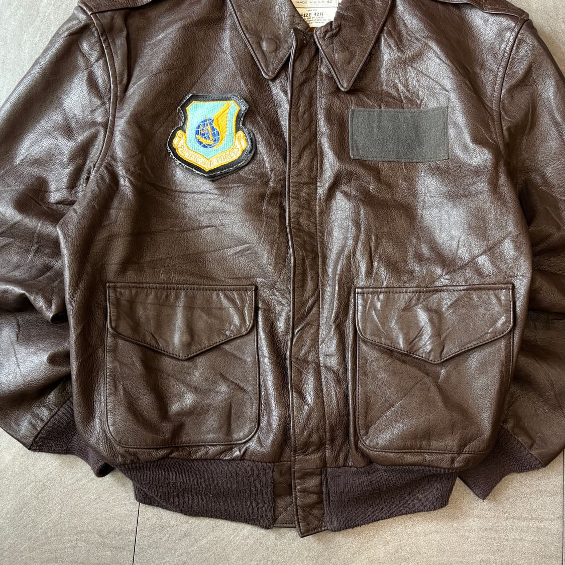 90s Saddlery A-2 jacket 상품이미지4