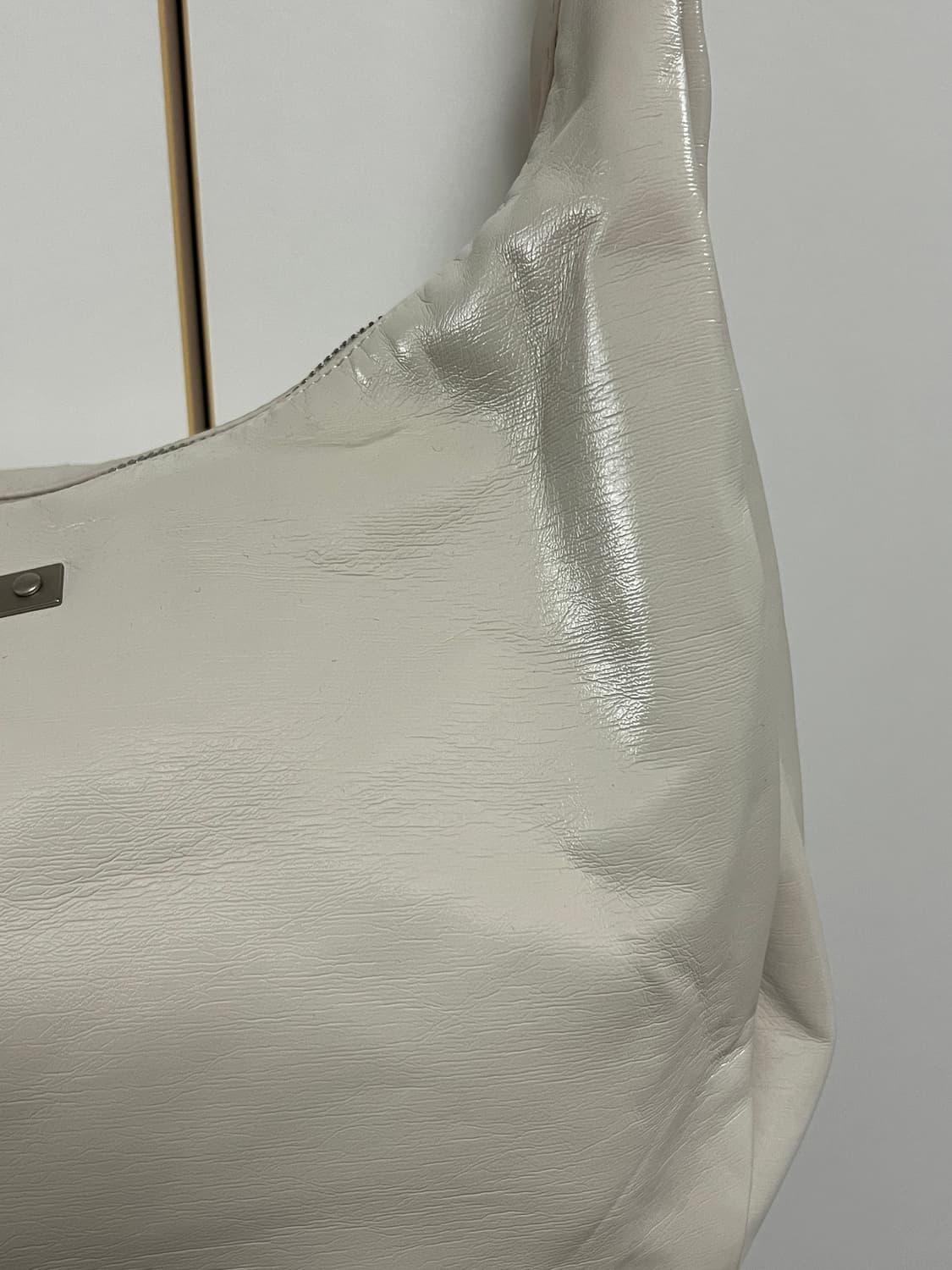 팔렛 크랙 레더 아이보리 문백 상품이미지4