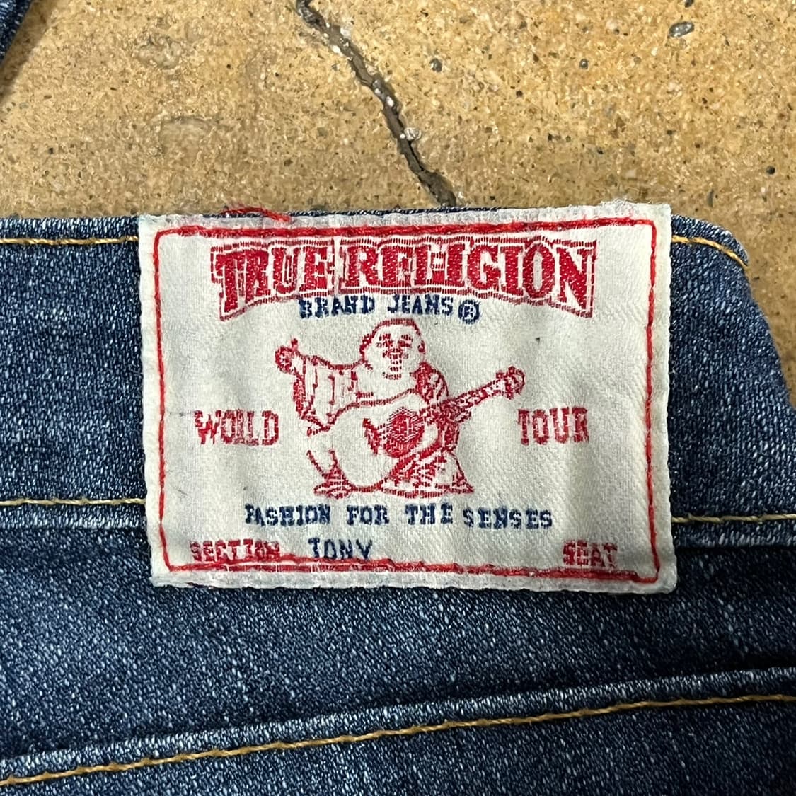 [정품/25] 트루릴리젼 데님 청바지 b18 상품이미지4