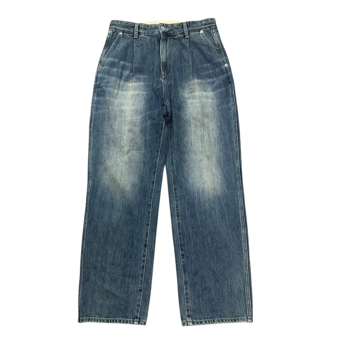 러프사이드 드레이프 데님팬츠 상품이미지1