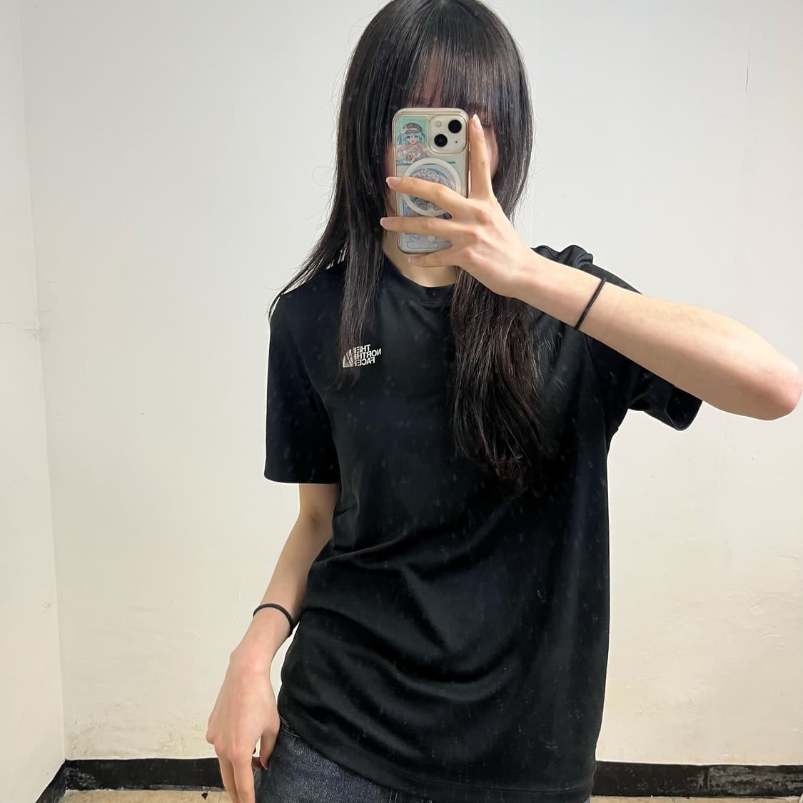 The North Face black functional t-shirt 상품이미지1