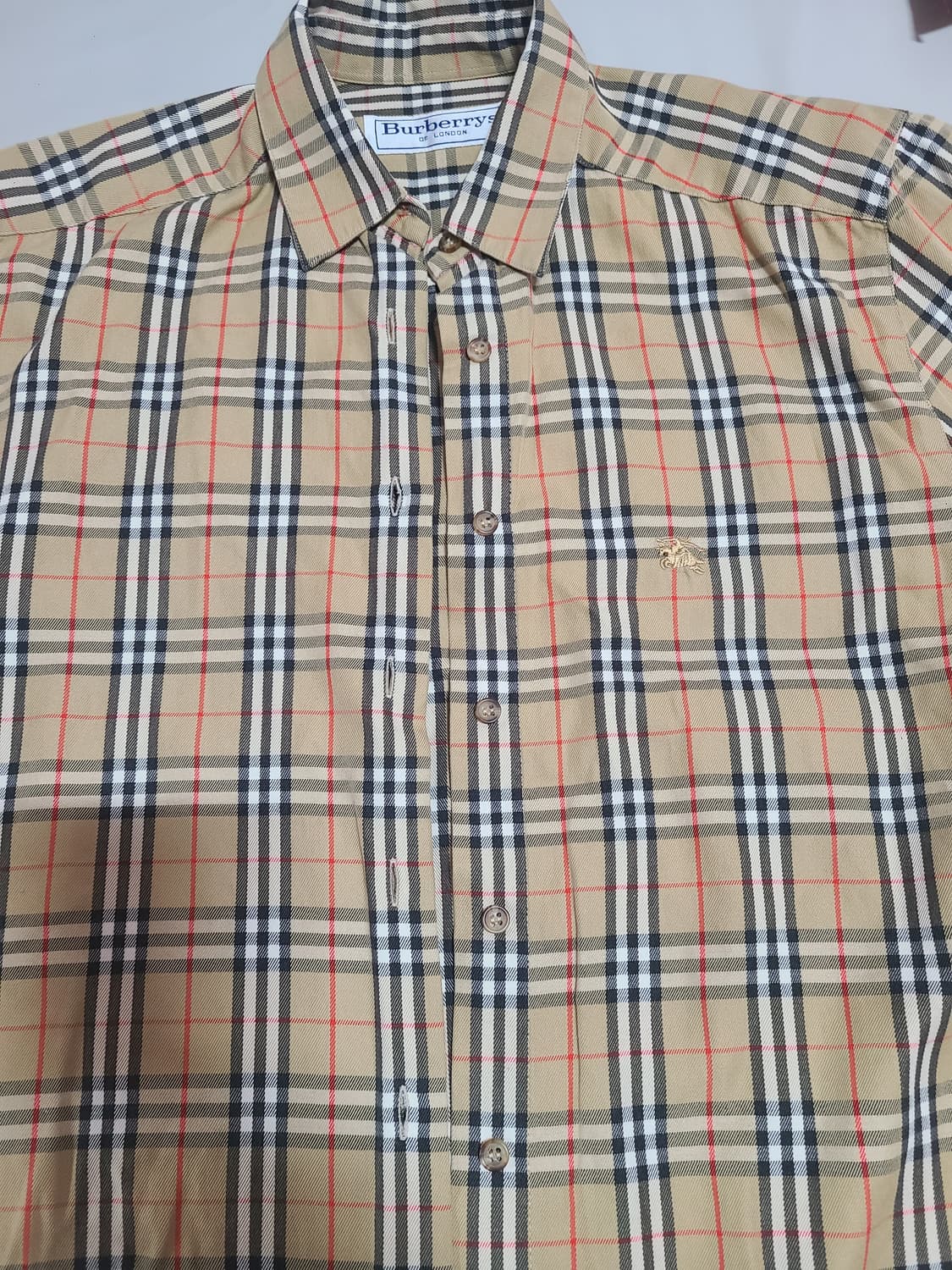 버버리 남방 상품이미지3