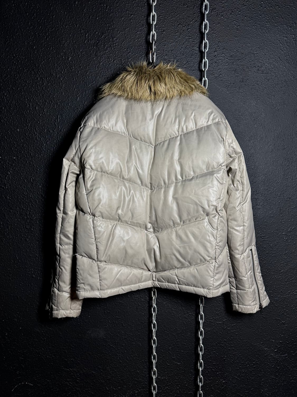 EVOLUTION –  Ivory fur trimmed down jack 상품이미지6
