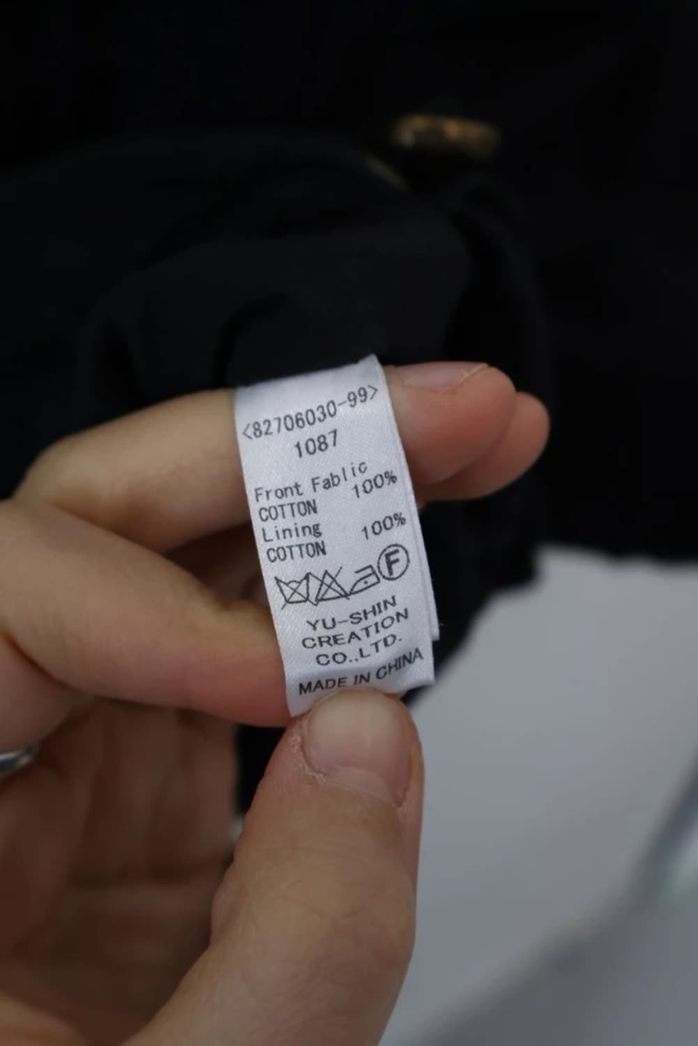 YEVS Black Cropped Dolman Jacket 상품이미지6