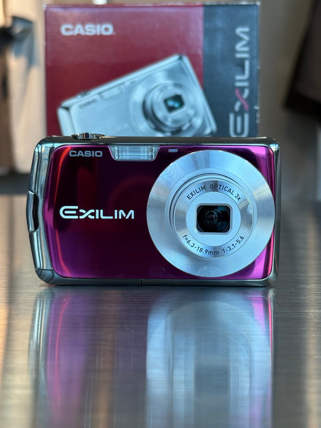 풀박/날짜표시)카시오 엑슬림 ex-z1 빈티지디카 상품이미지1