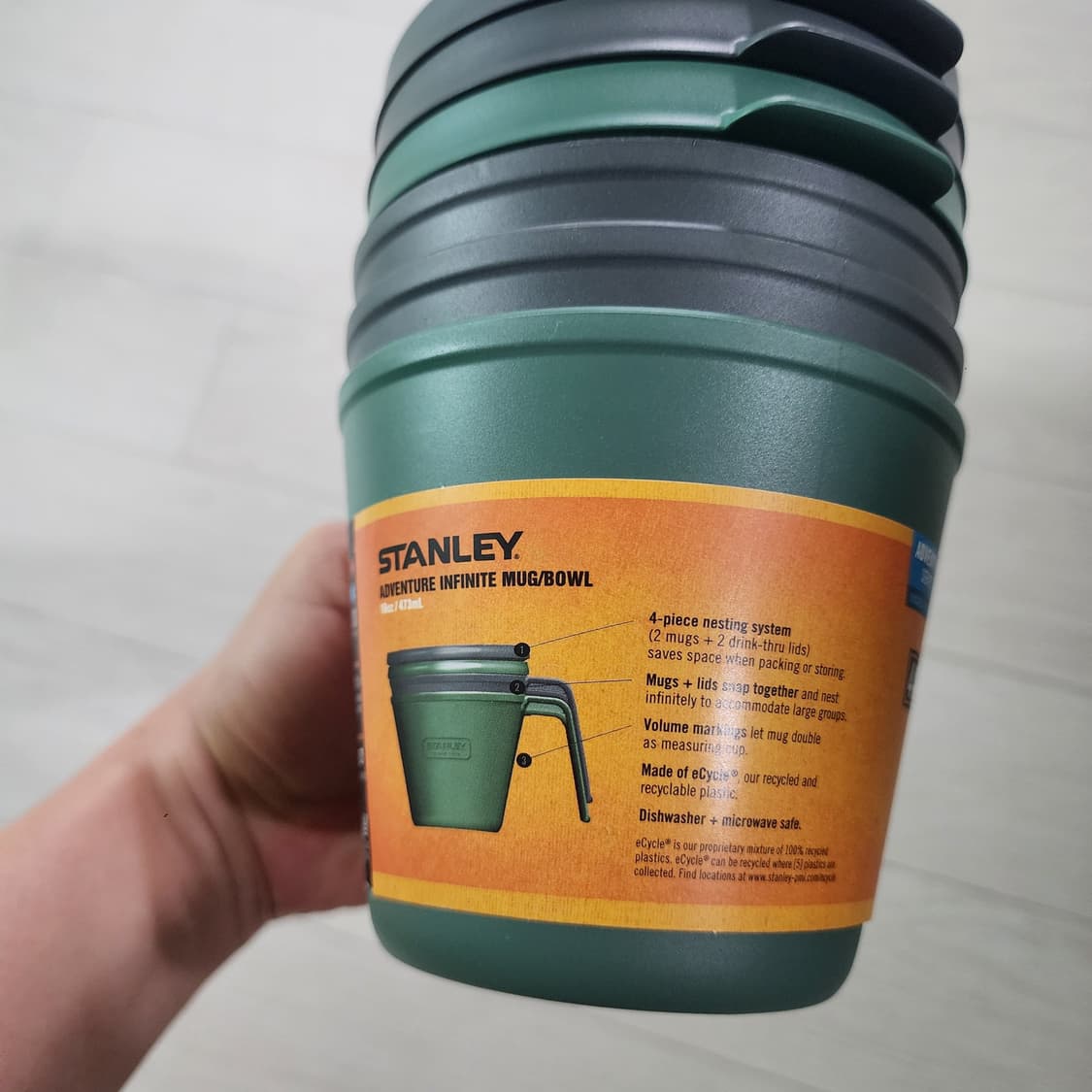 <2종세트> STANLEY 스탠리 머그 앤 볼 473ml <새상품> 상품이미지3