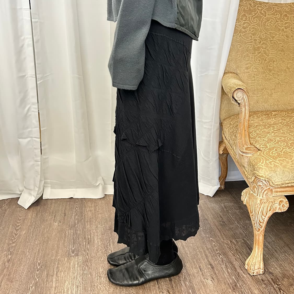 이세이 미야케 haat 링클 레이어드 스커트 상품이미지2