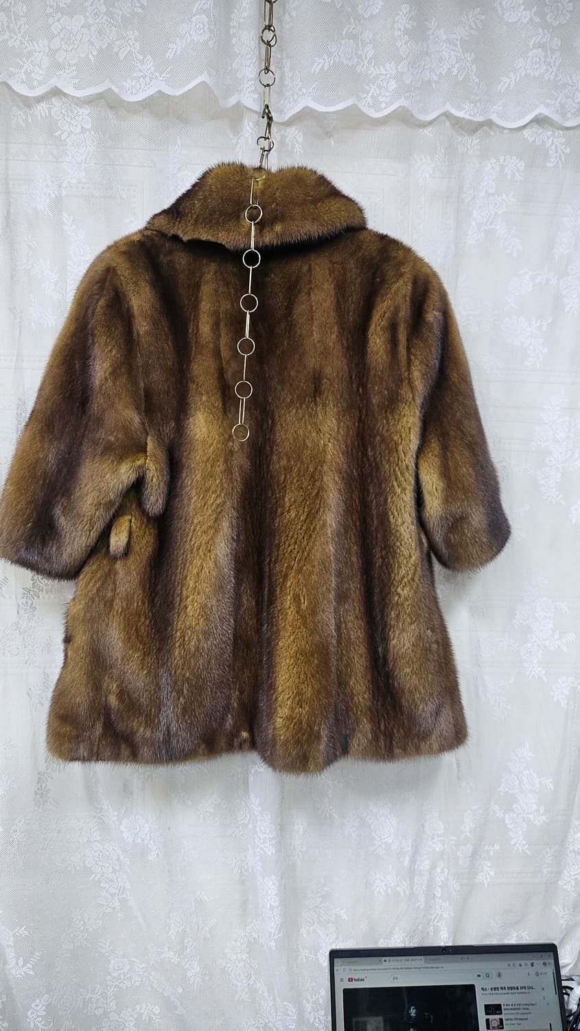 아메리칸밍크 브라운 코트 상품이미지3