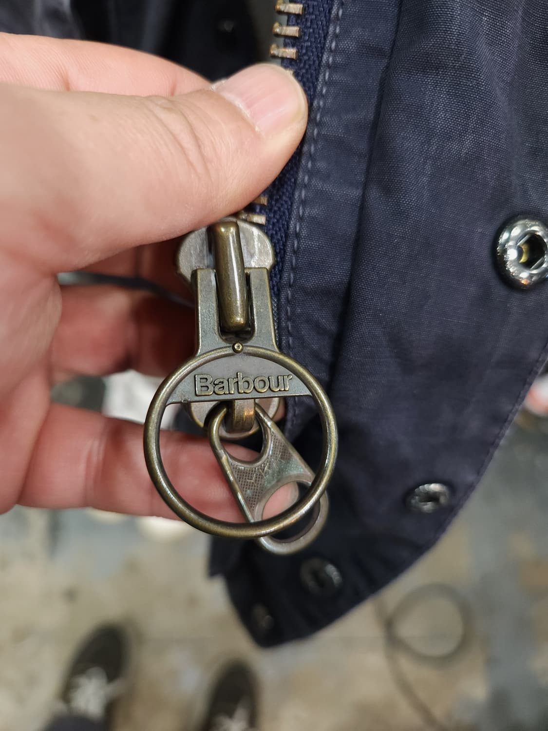 바버 × 토키토 멀티포켓 빈티지 코튼 헌팅자켓

 상품이미지5