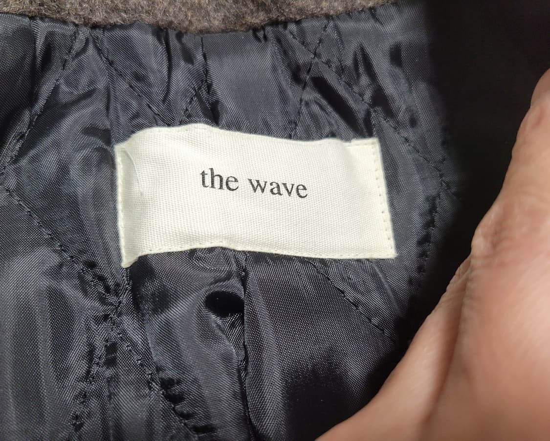 더웨이브(THE WAVE) 블랑 울알파카 더블코트 55-66 상품이미지9