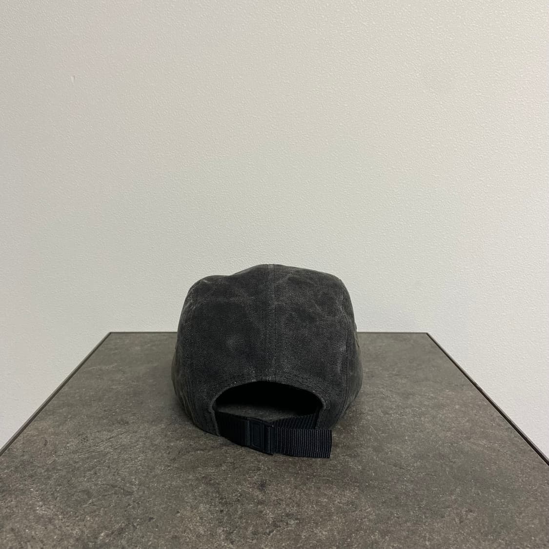 (OS) 슈프림 박스로고 캠프캡 모자 스톤 워시드 블랙 정품 상품이미지4