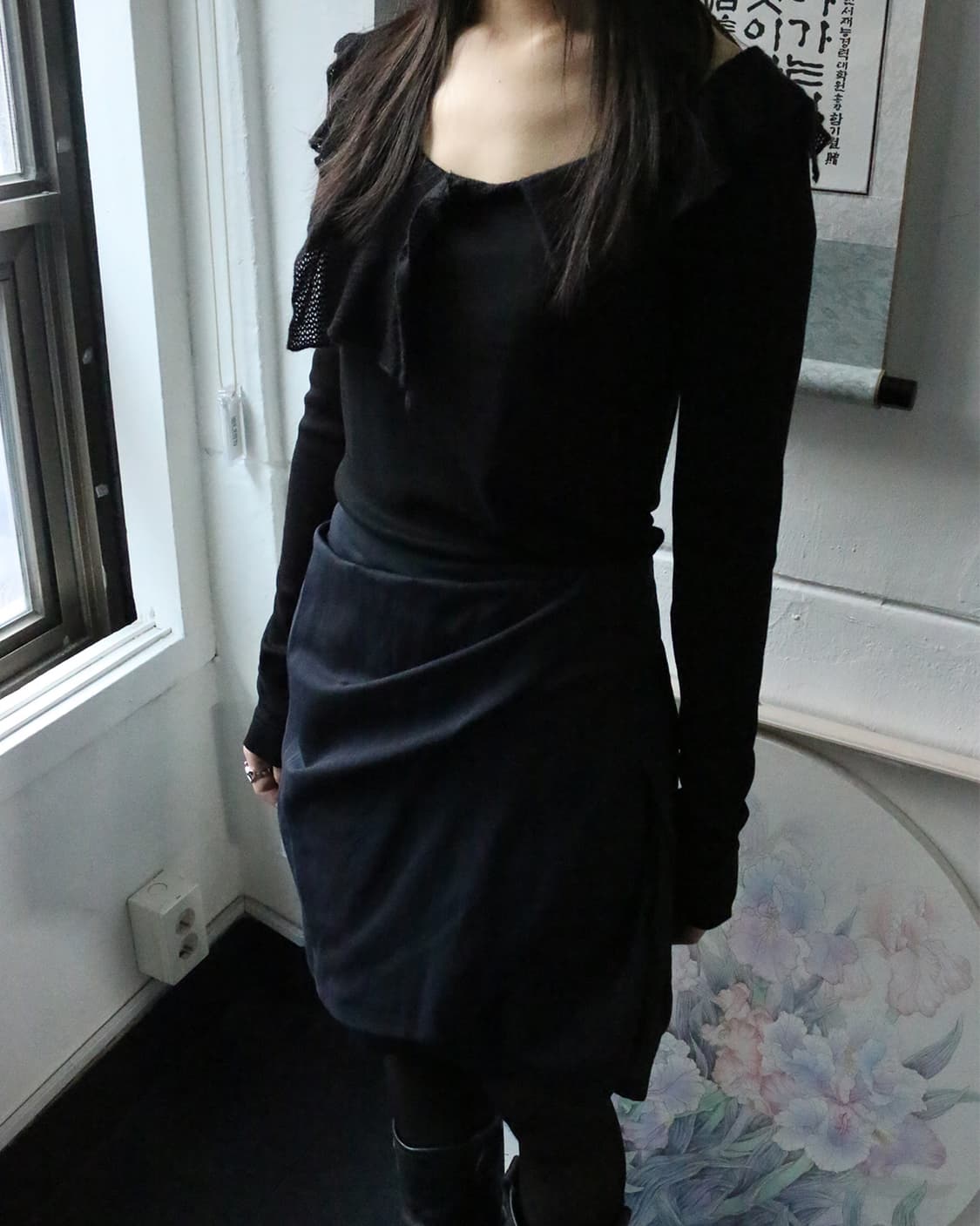 3.1 필립 림 드레이프 랩 스커트  상품이미지2