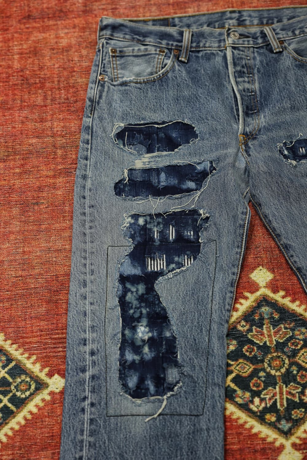 리바이스 501 커스텀 데님팬츠 판매 상품이미지2