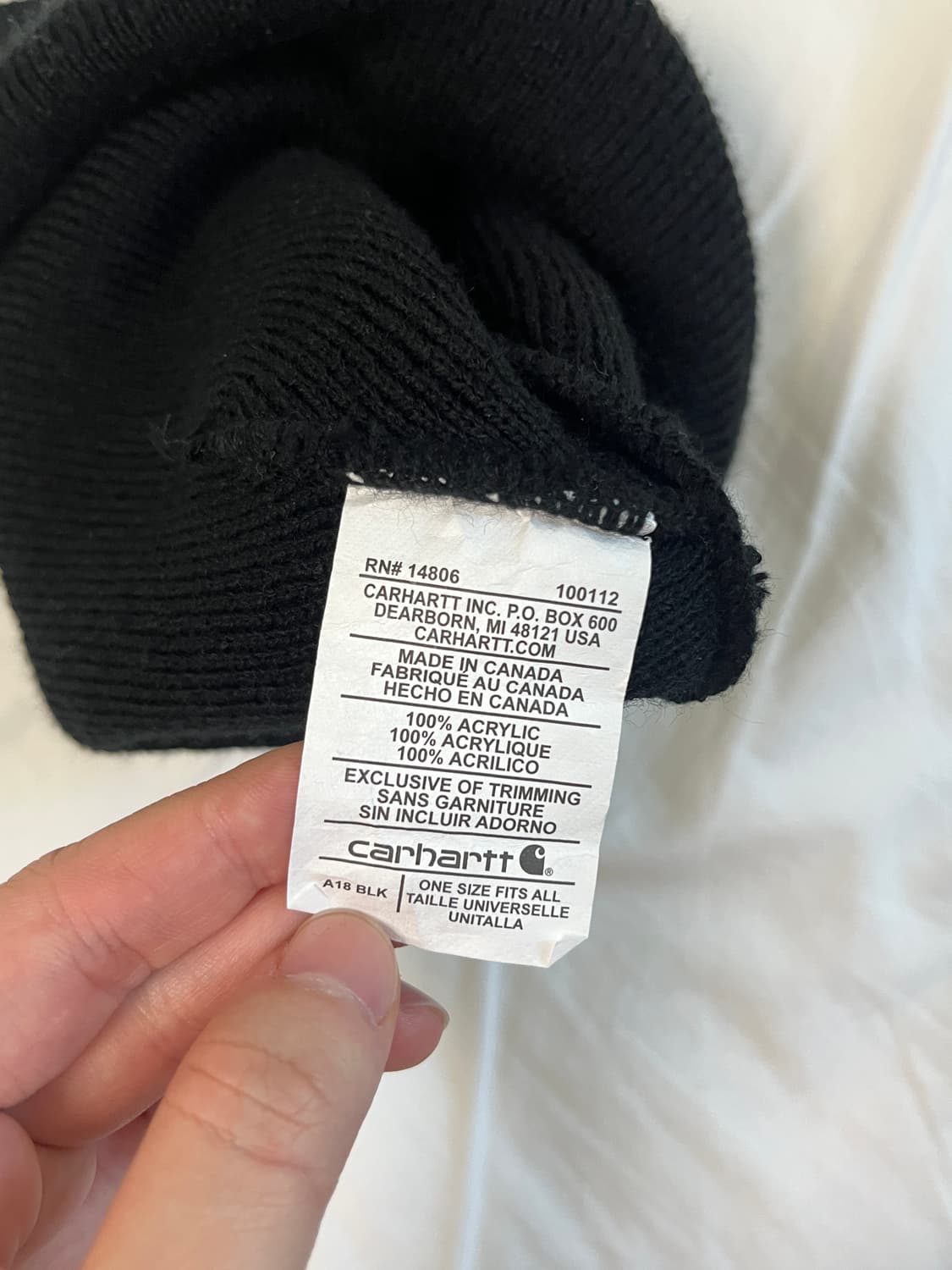 칼하트 비니 상품이미지2