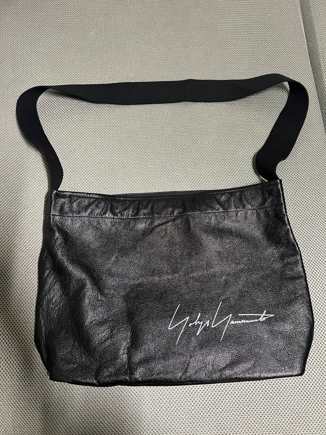 요지야마모토 / 레더 크로스백 상품이미지1