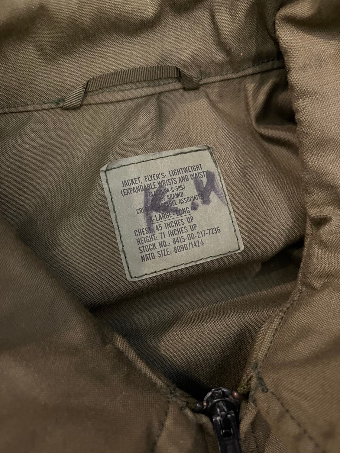 빈티지 90s US 탱커자켓  상품이미지4