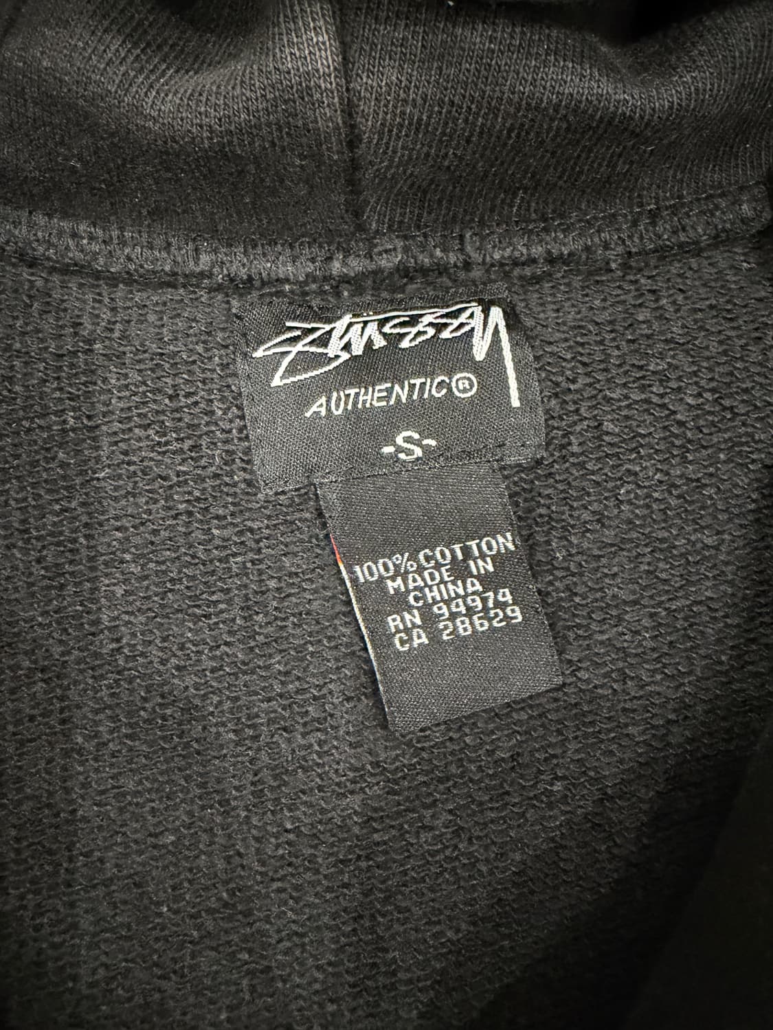 스투시 월드투어 후드 집업 상품이미지4