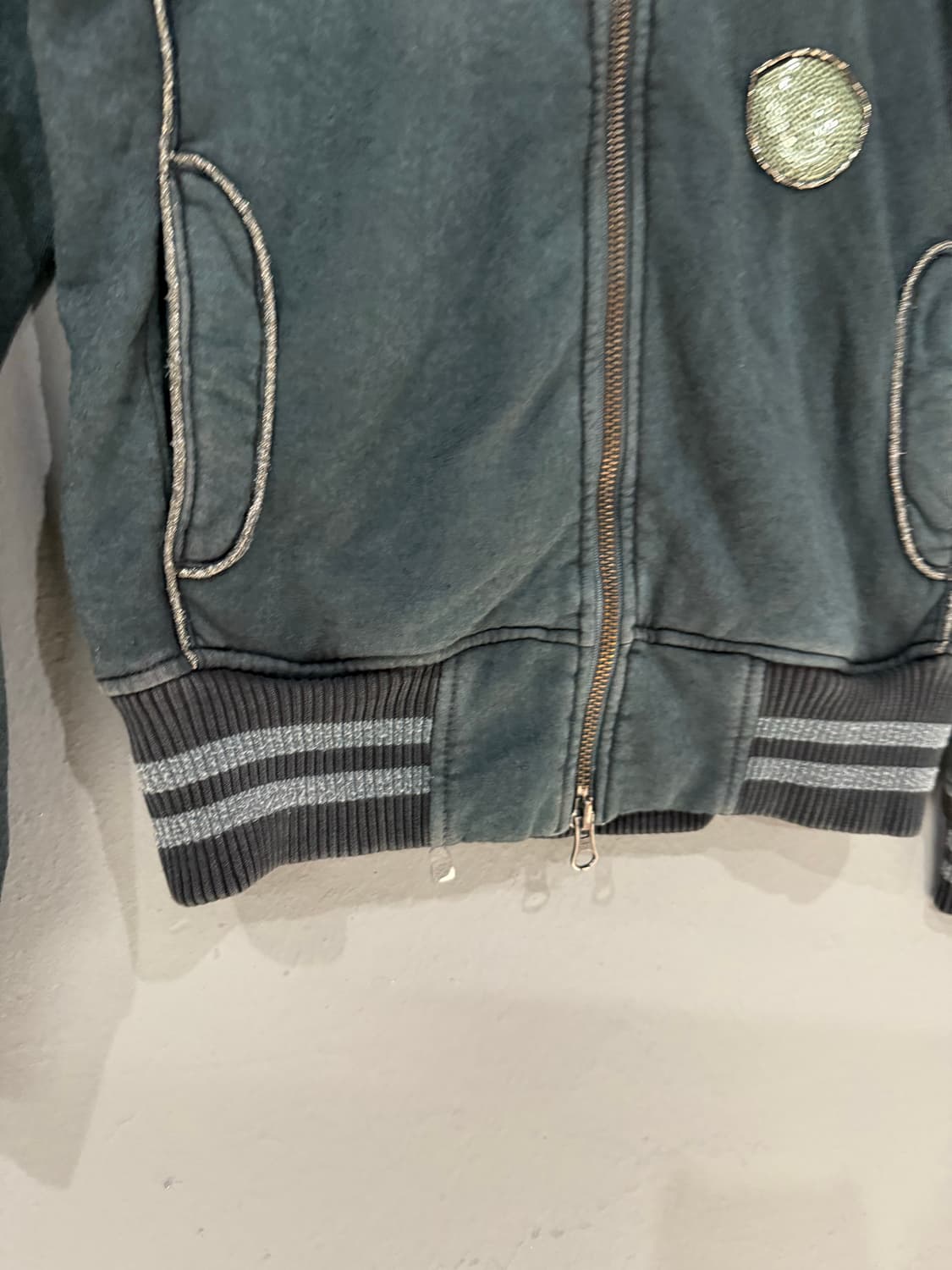 sporty line detail 2-way zip-up 상품이미지7