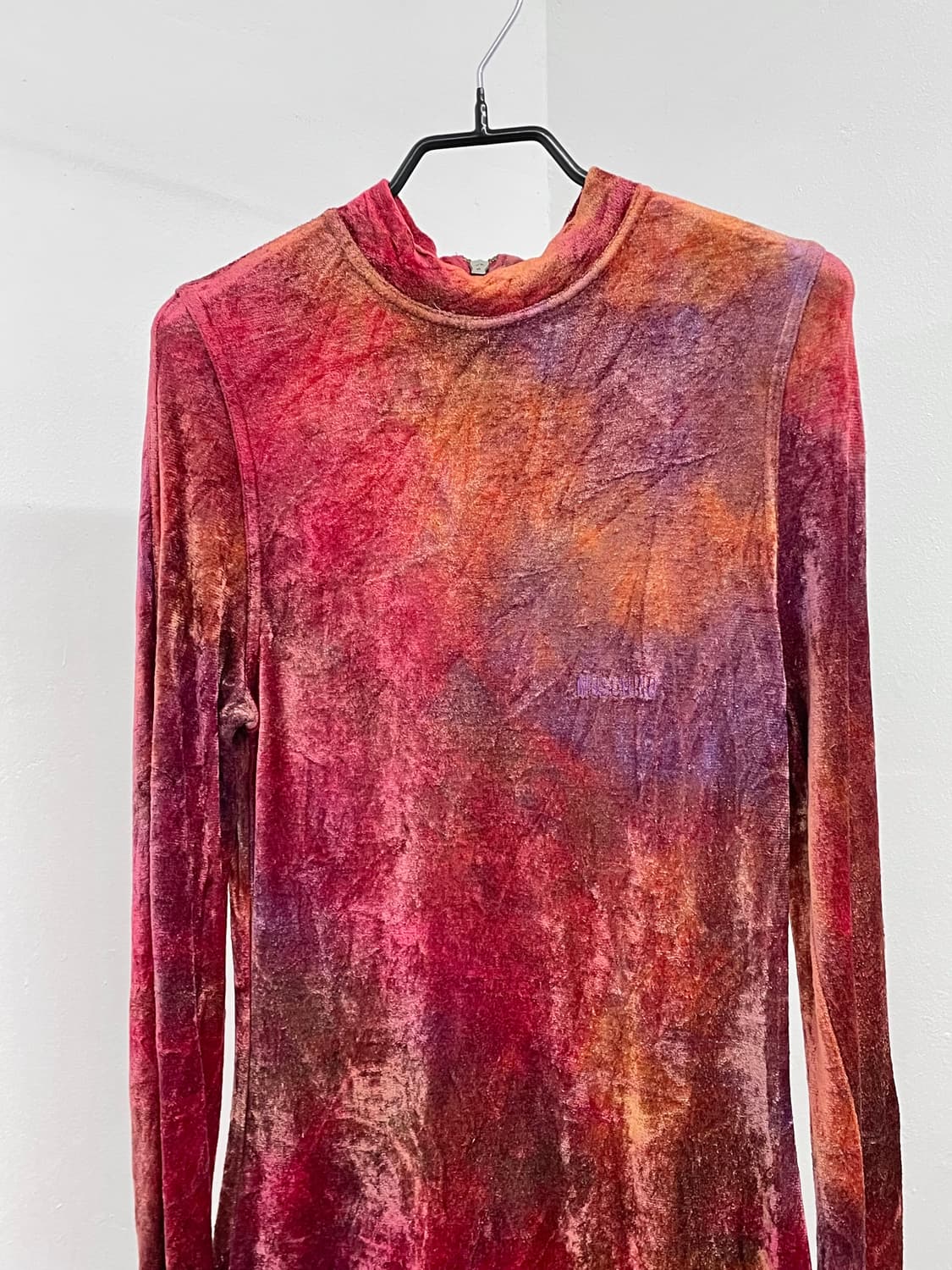 모스키노 로고 벨로아 슬림 탑  상품이미지6