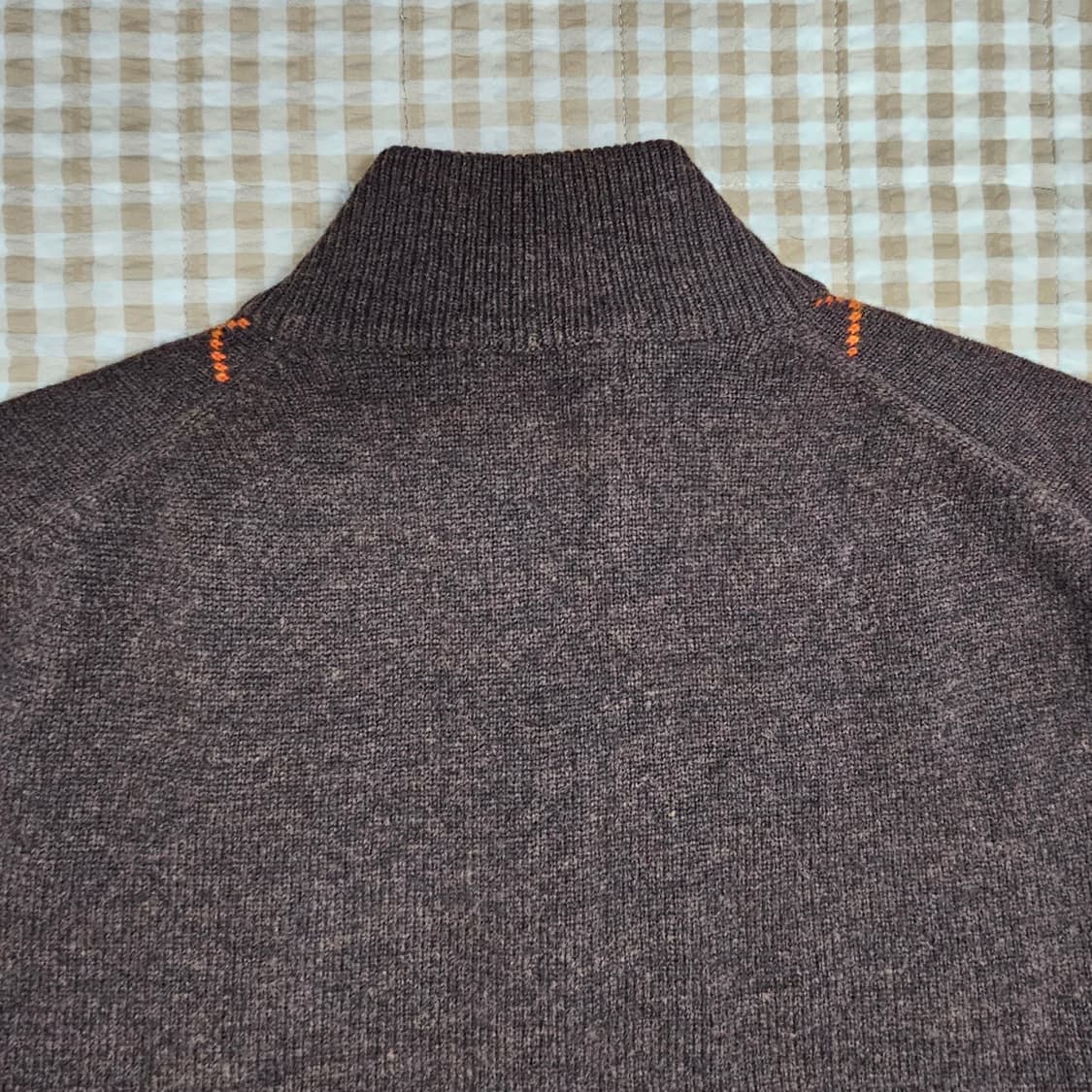 헤지스 하프집업 니트 스웨터 남자100 상품이미지5