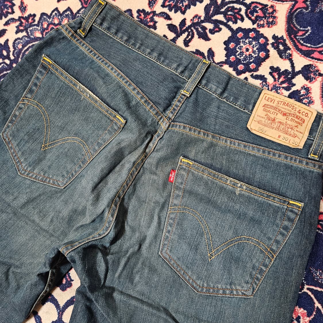 리바이스(Levis) 00's No.569 루즈 스트레이트 데님 팬츠 상품이미지2