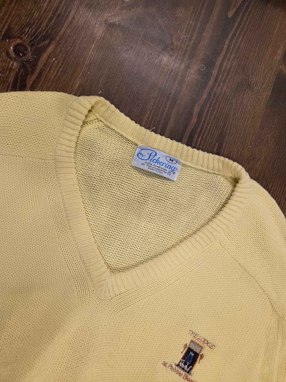 90'S 빈티지 코튼니트 상품이미지3