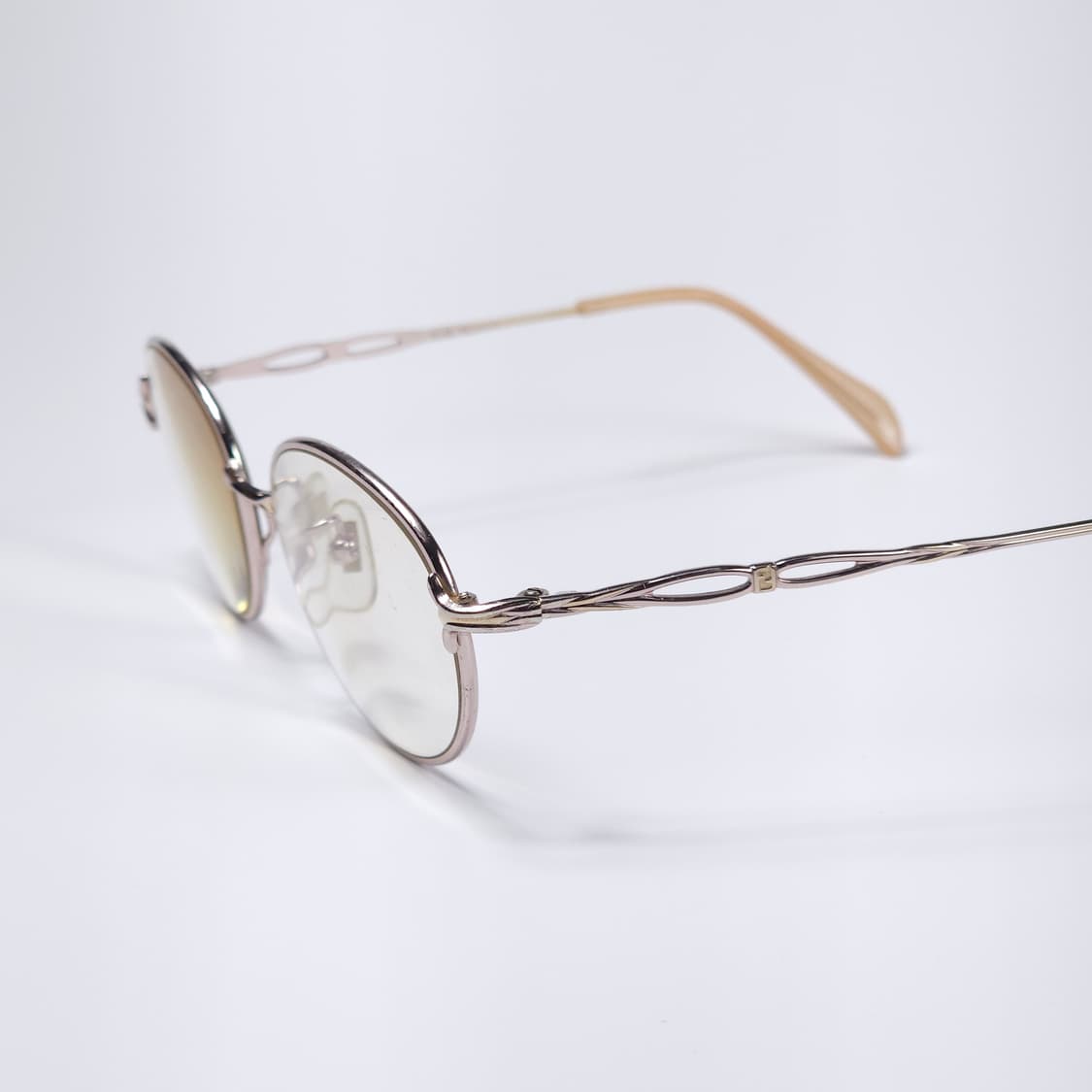 80년도 펜디 올드빈티지 오벌형 긱시크 안경 상품이미지1