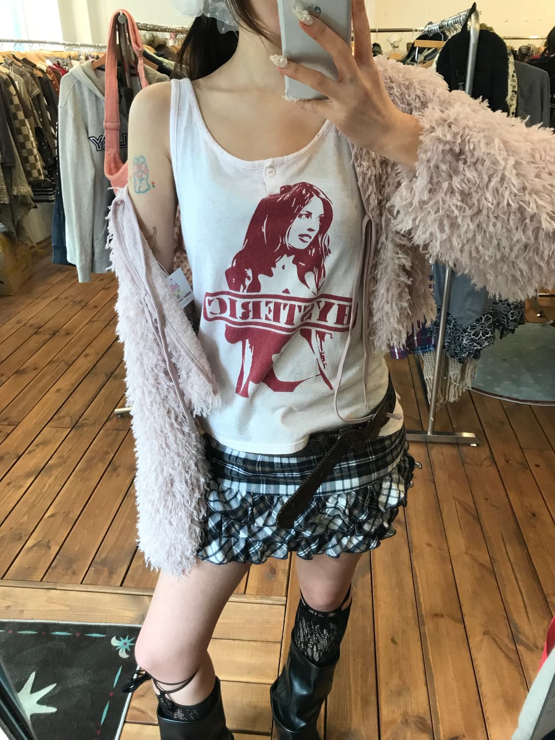 히스테릭글래머 히스걸 팝콘 나시 상품이미지4