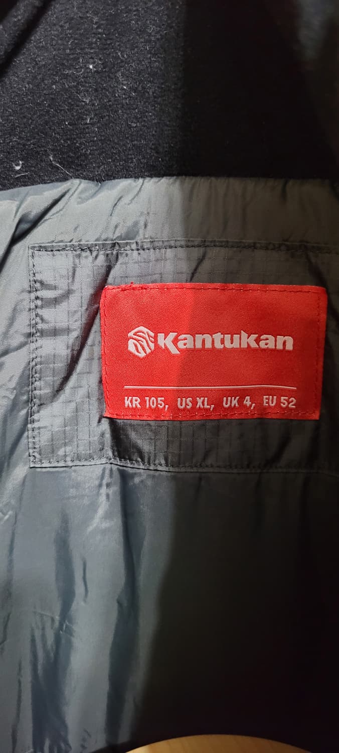 (남성105사이즈) 칸투칸 겨울 패딩(오리털100) 상품이미지9