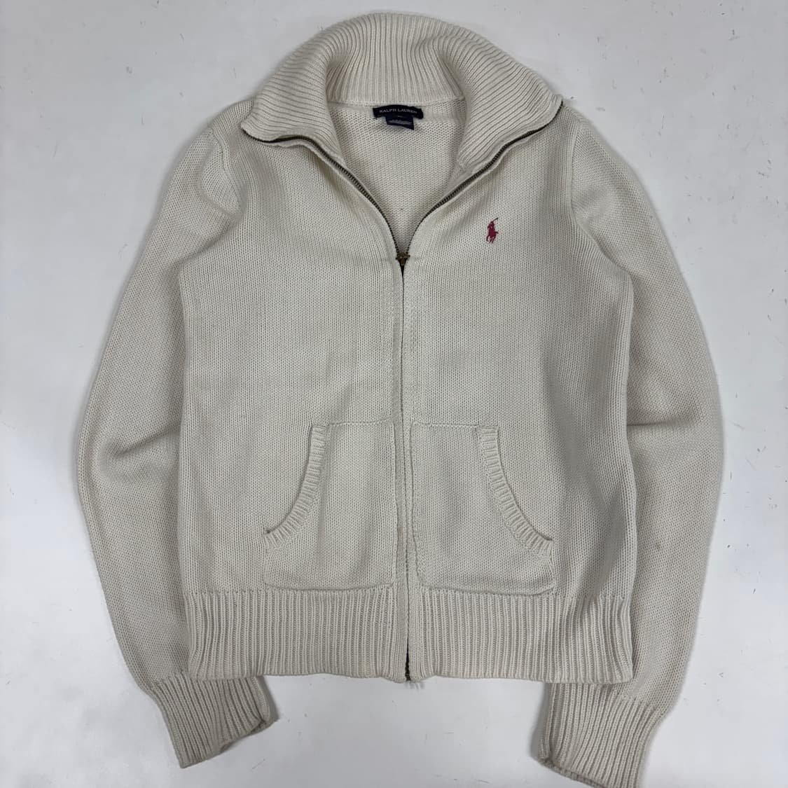 폴로 니트 집업 상품이미지3