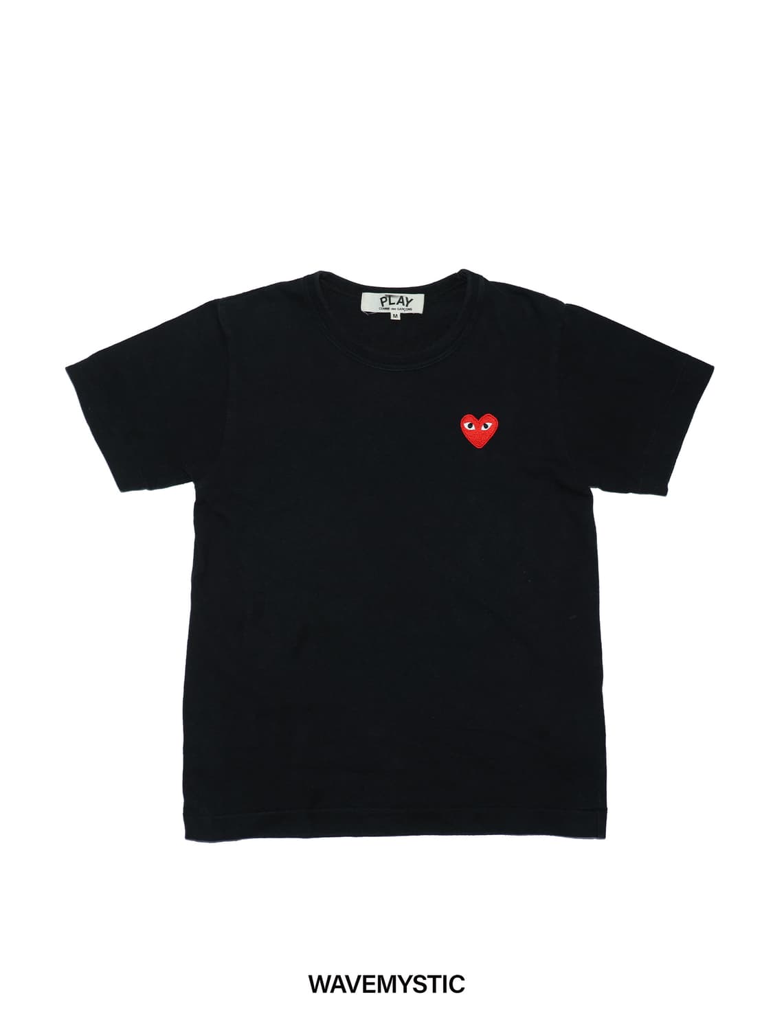 꼼데가르송 플레이 레드 하트 반팔티 블랙 AZ-T107 M 상품이미지1