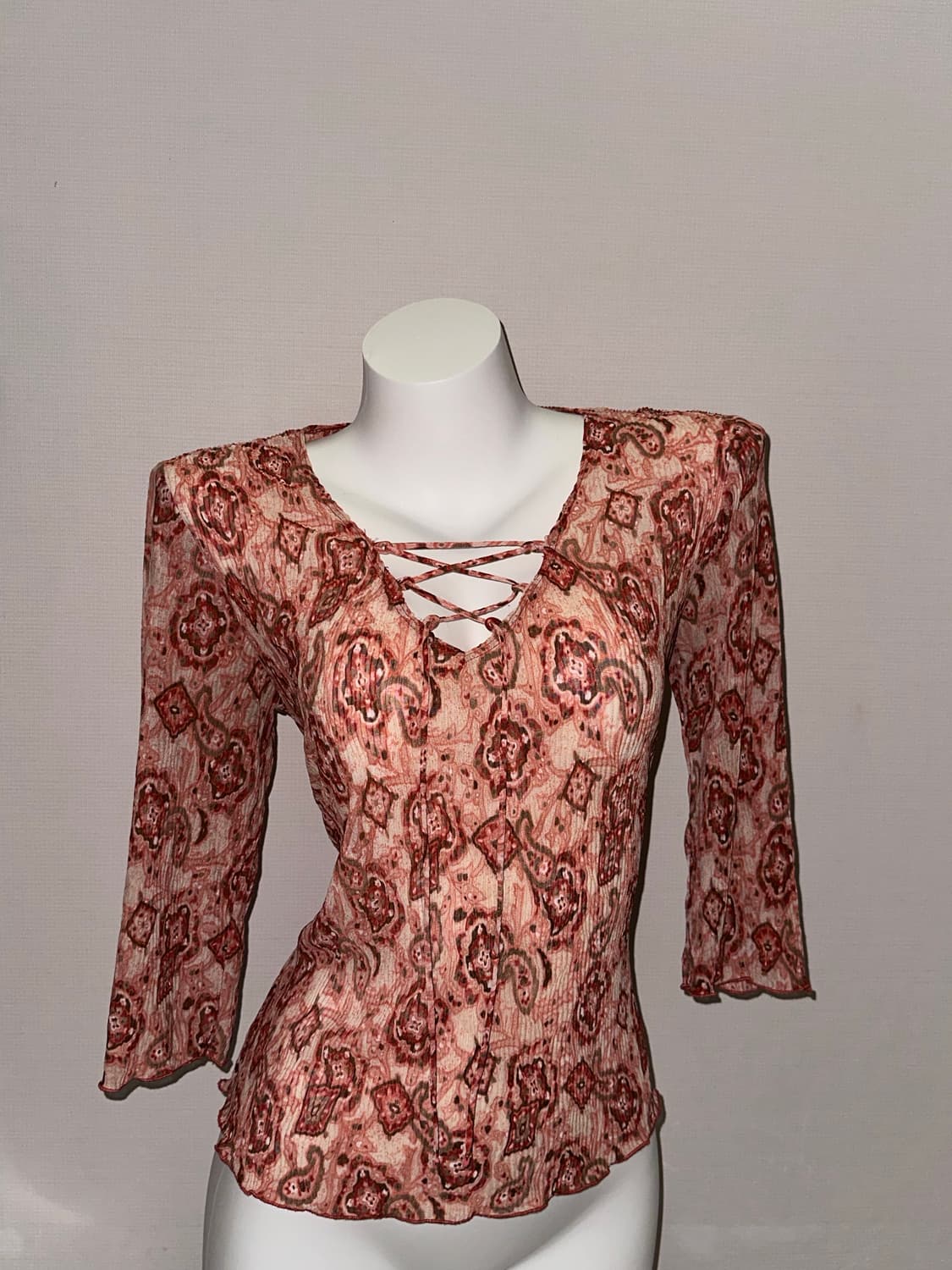 빈티지 오리엔탈 블라우스 상품이미지1