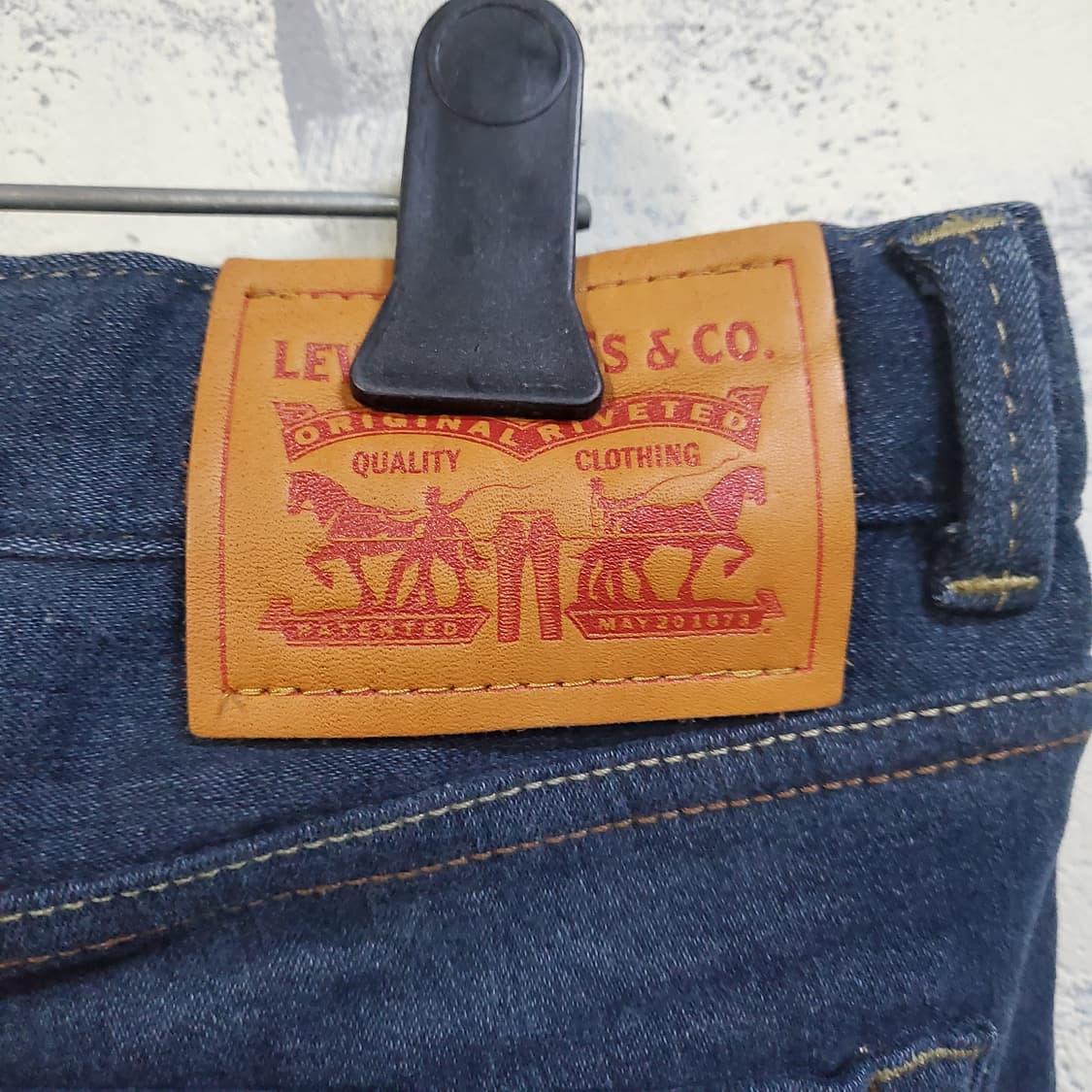 리바이스 스키니 스판 데님 청바지  상품이미지5