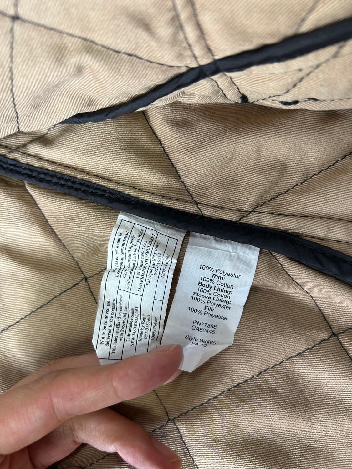 퀼팅 포켓 자켓 상품이미지8