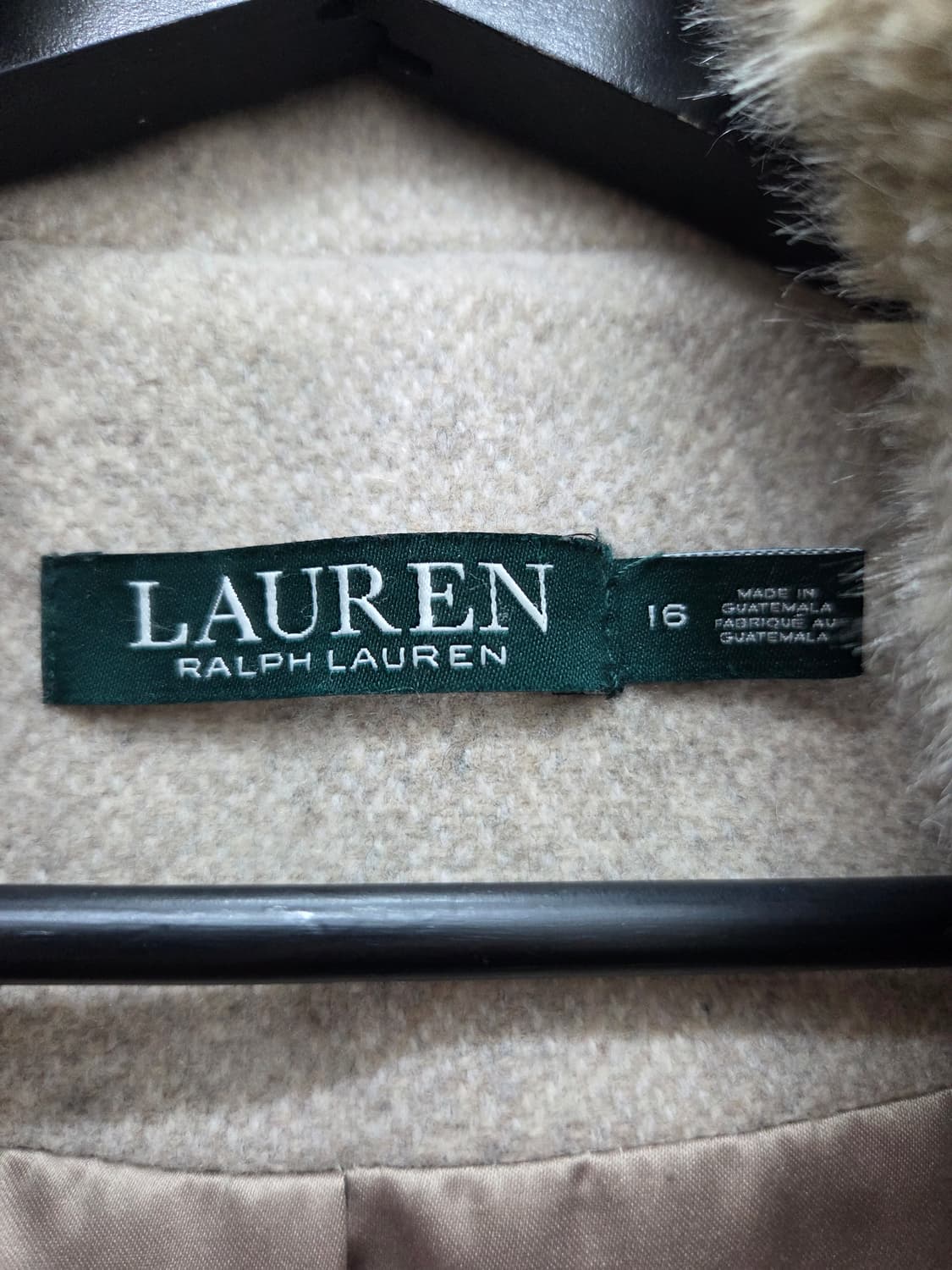 폴로 랄프로렌 퍼카라 코트 상품이미지4