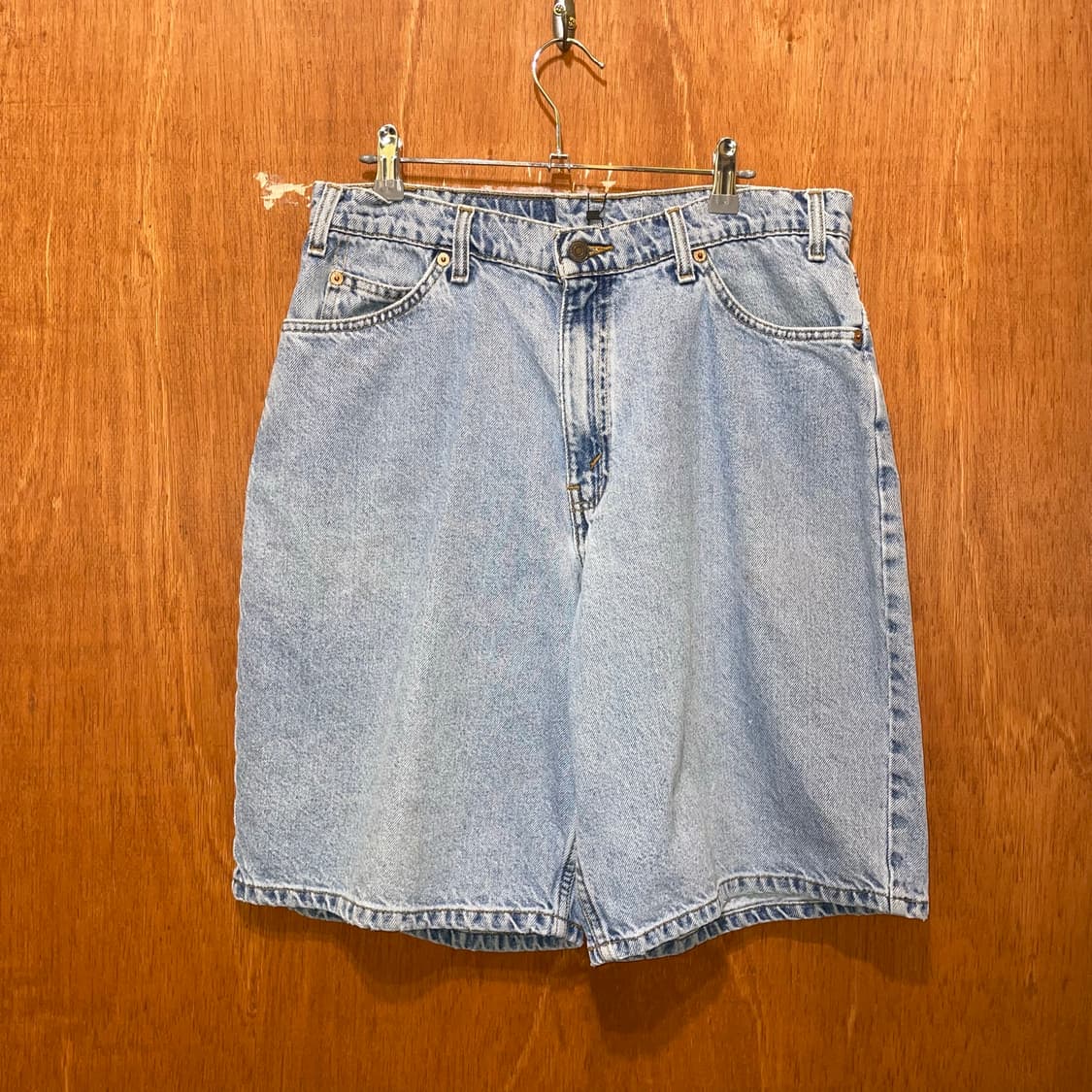 34)90~00s Levi's 리바이스 560 오렌지탭 데님 반바지 쇼츠 상품이미지4